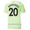 Camiseta de fútbol Manchester City Bernardo 20 Tercera Equipación 2022-23 - Hombre